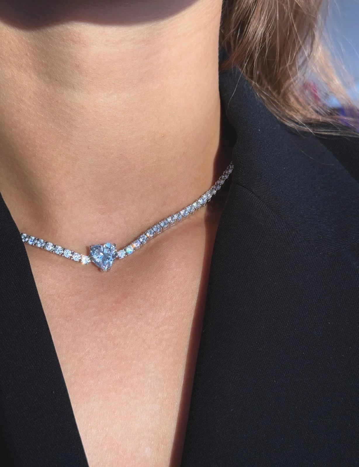 Heart Tennis Choker - Image 3