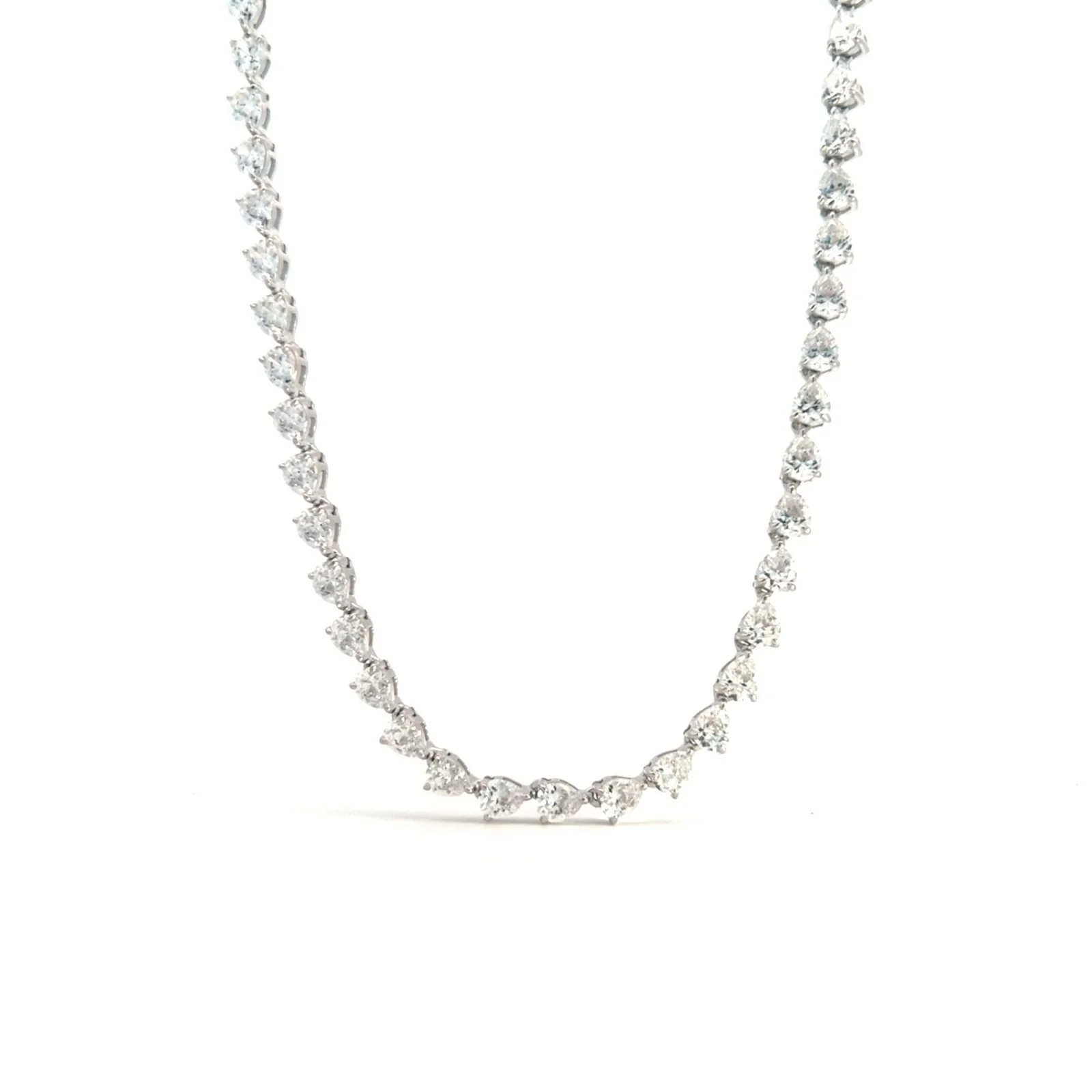 Frosted Teardrop Necklace by Jourdan Sloane - Image 3