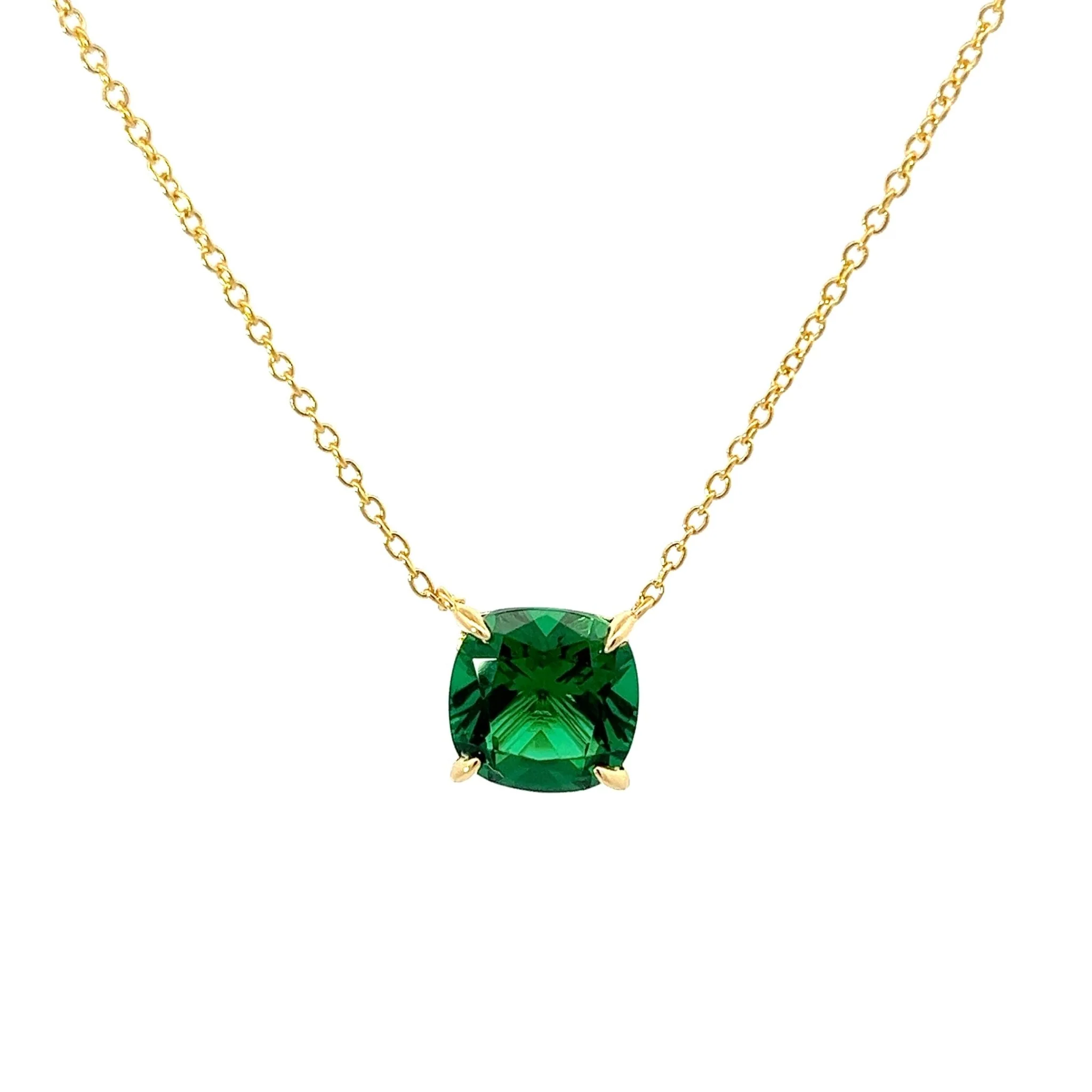 Classic Cushion Cut Necklace - Image 11