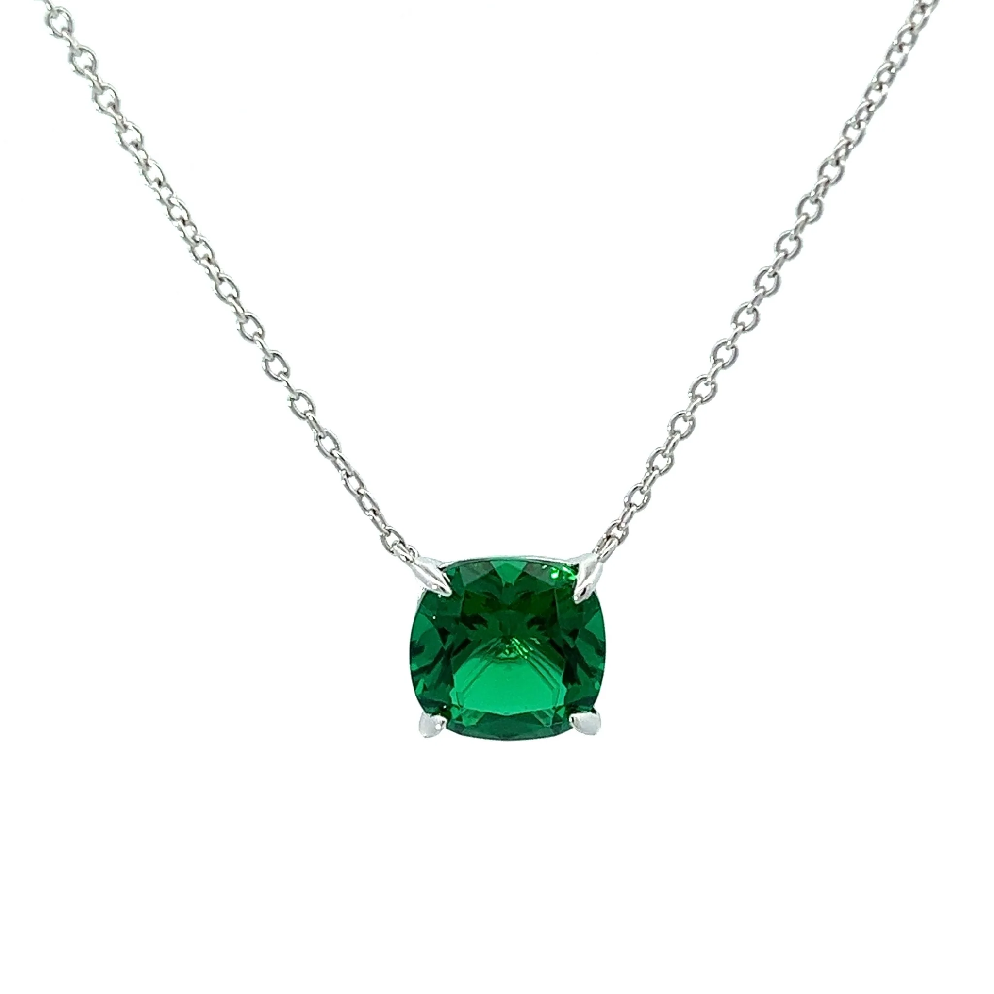 Classic Cushion Cut Necklace - Image 12