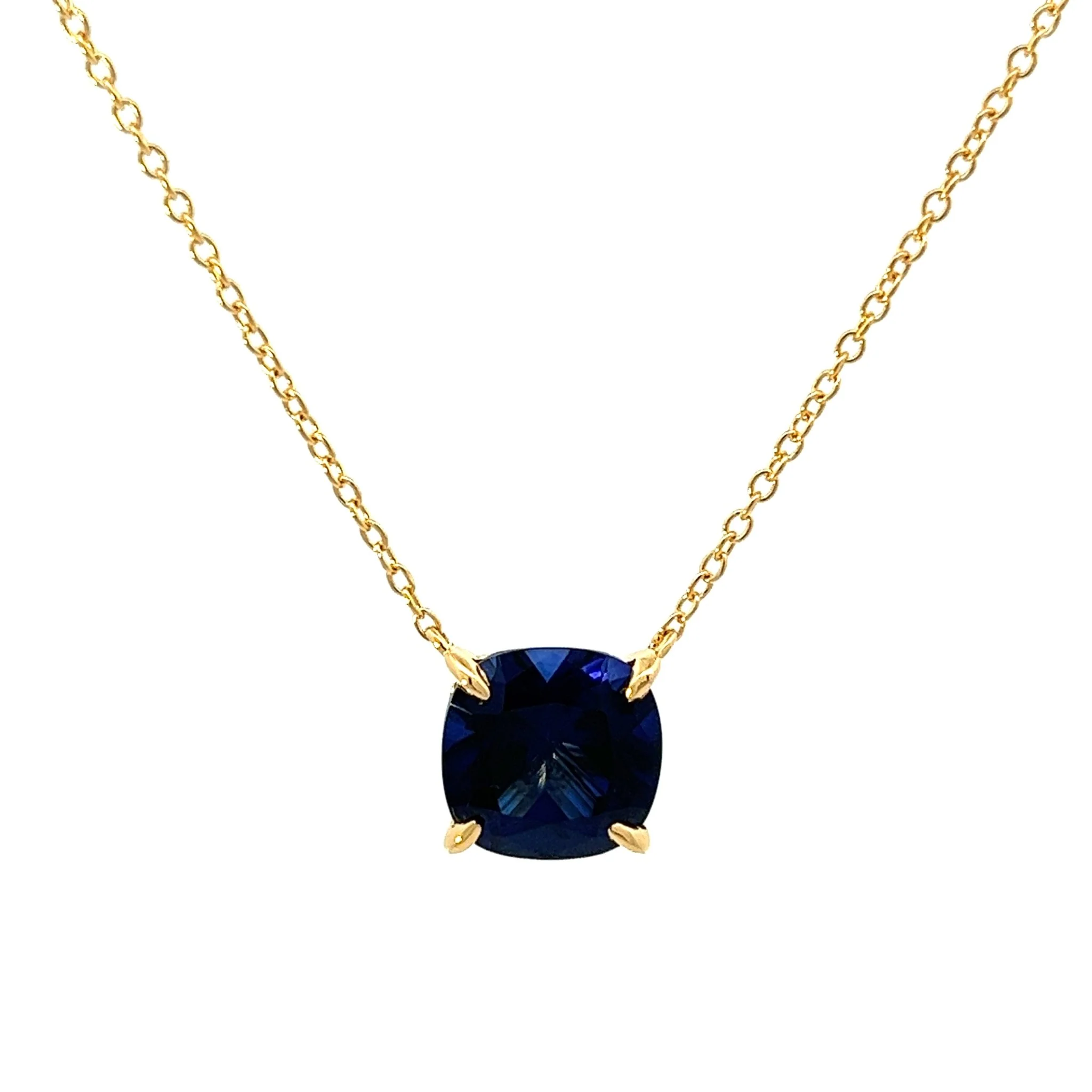 Classic Cushion Cut Necklace - Image 14