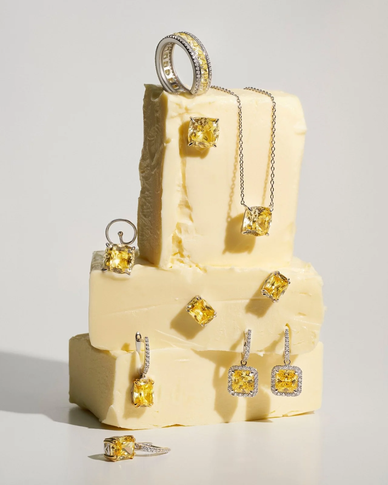 Classic Cushion Cut Necklace - Image 15