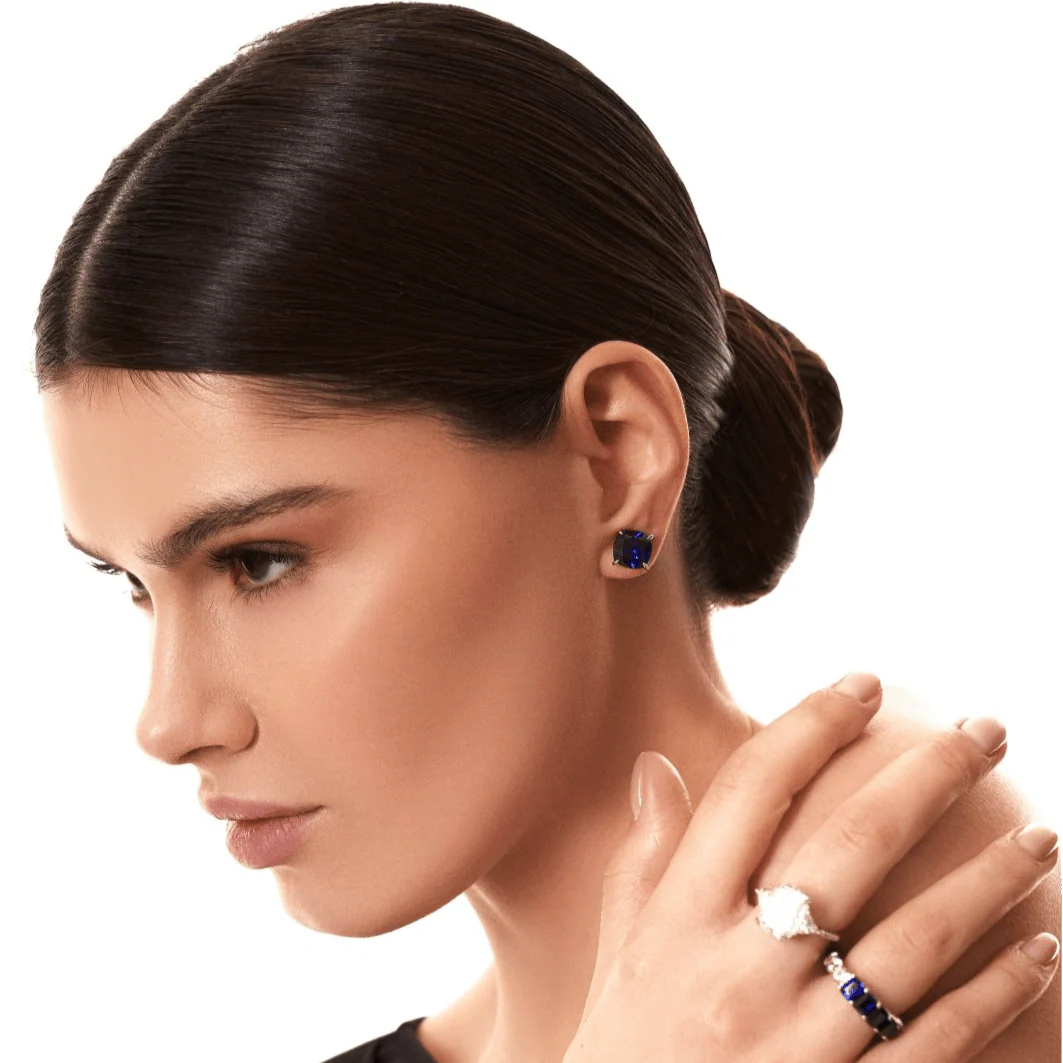 Classic Cushion Cut Studs - Image 10