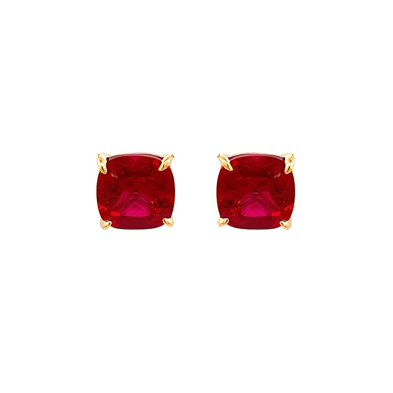 Classic Cushion Cut Studs - Image 13