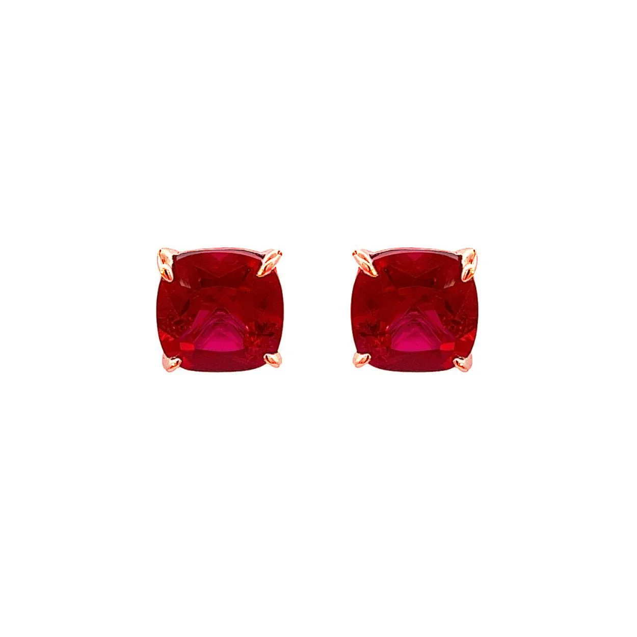 Classic Cushion Cut Studs - Image 14