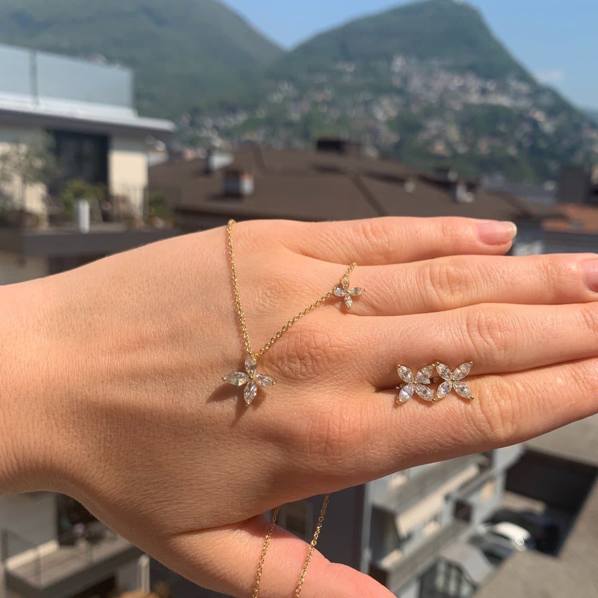 Floral Radiance Studs - Image 14