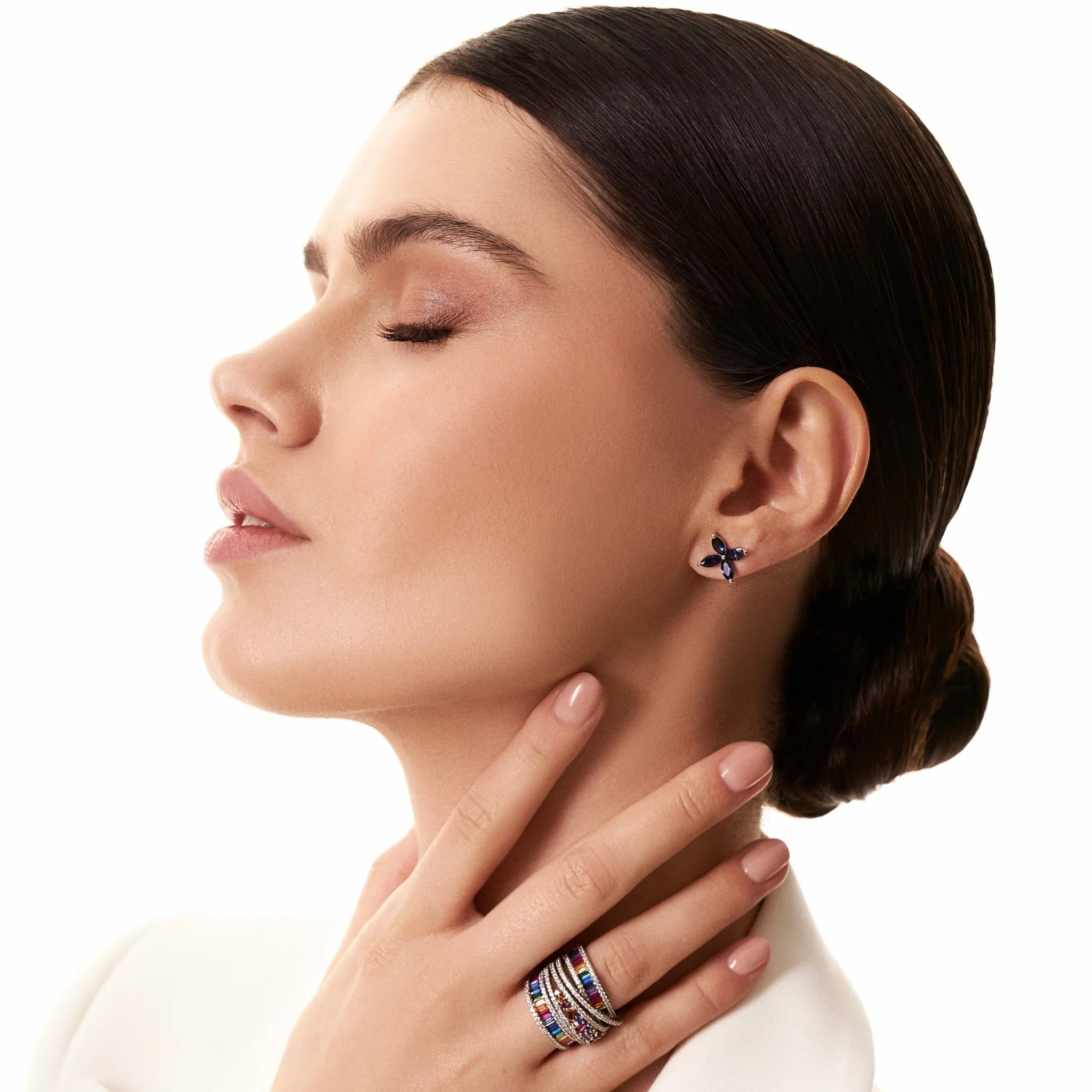Floral Radiance Studs - Image 3