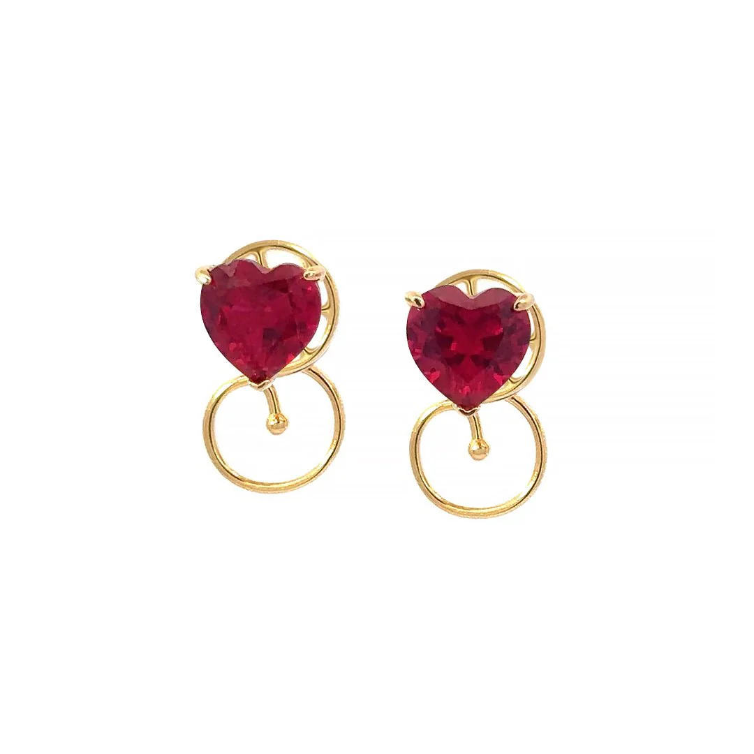 Heart Cut Studs - Image 17