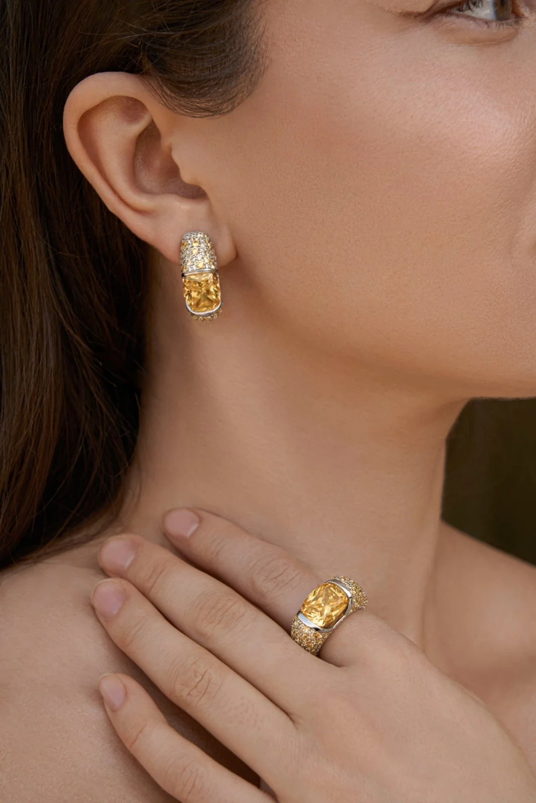 Sparkle Butter Earrings - Image 3