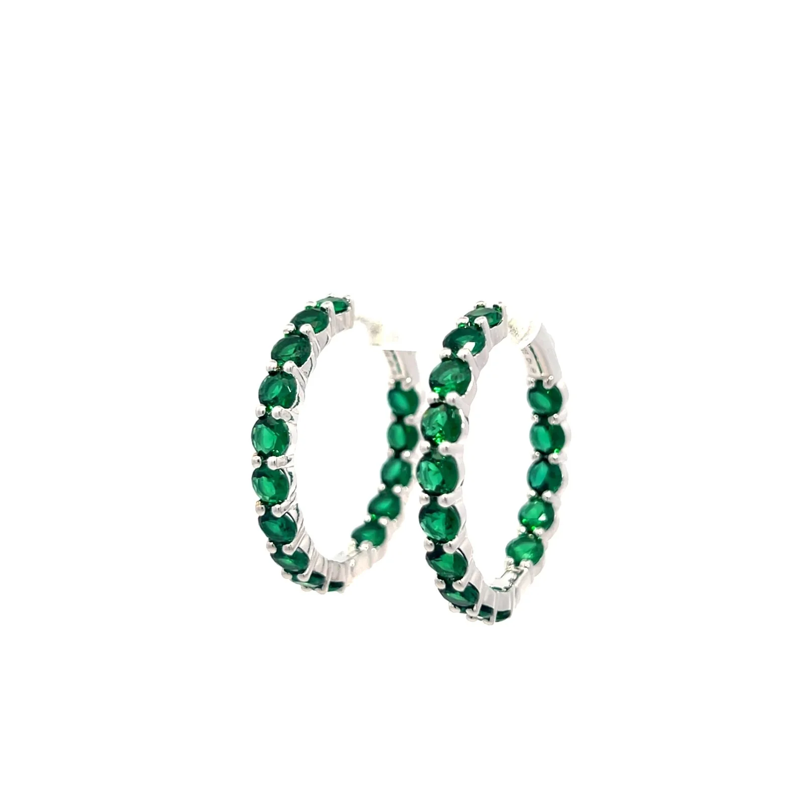 Golden Orbit Hoops - Image 3