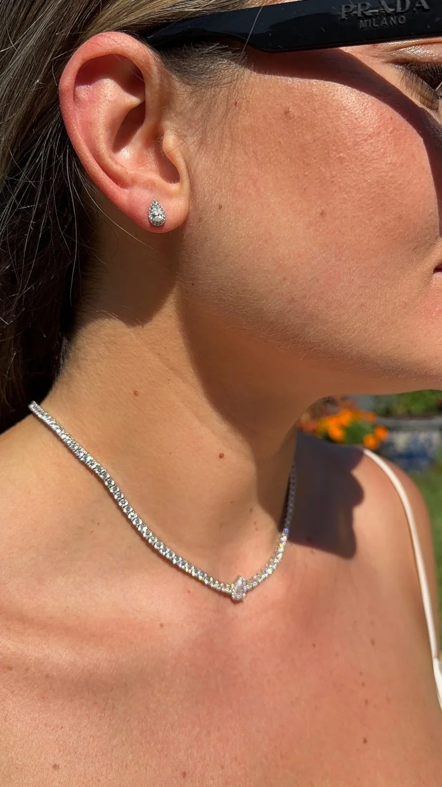 Classic Pear Studs - Image 3