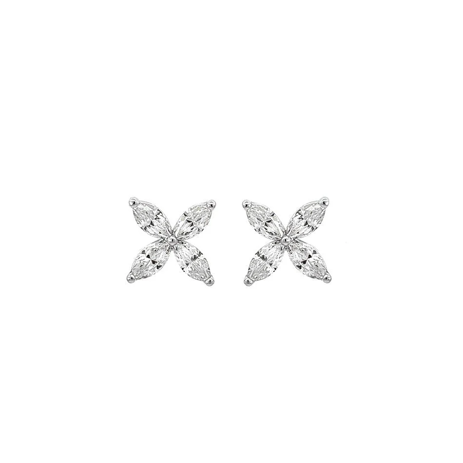 Small Floral Radiance Studs - Image 3