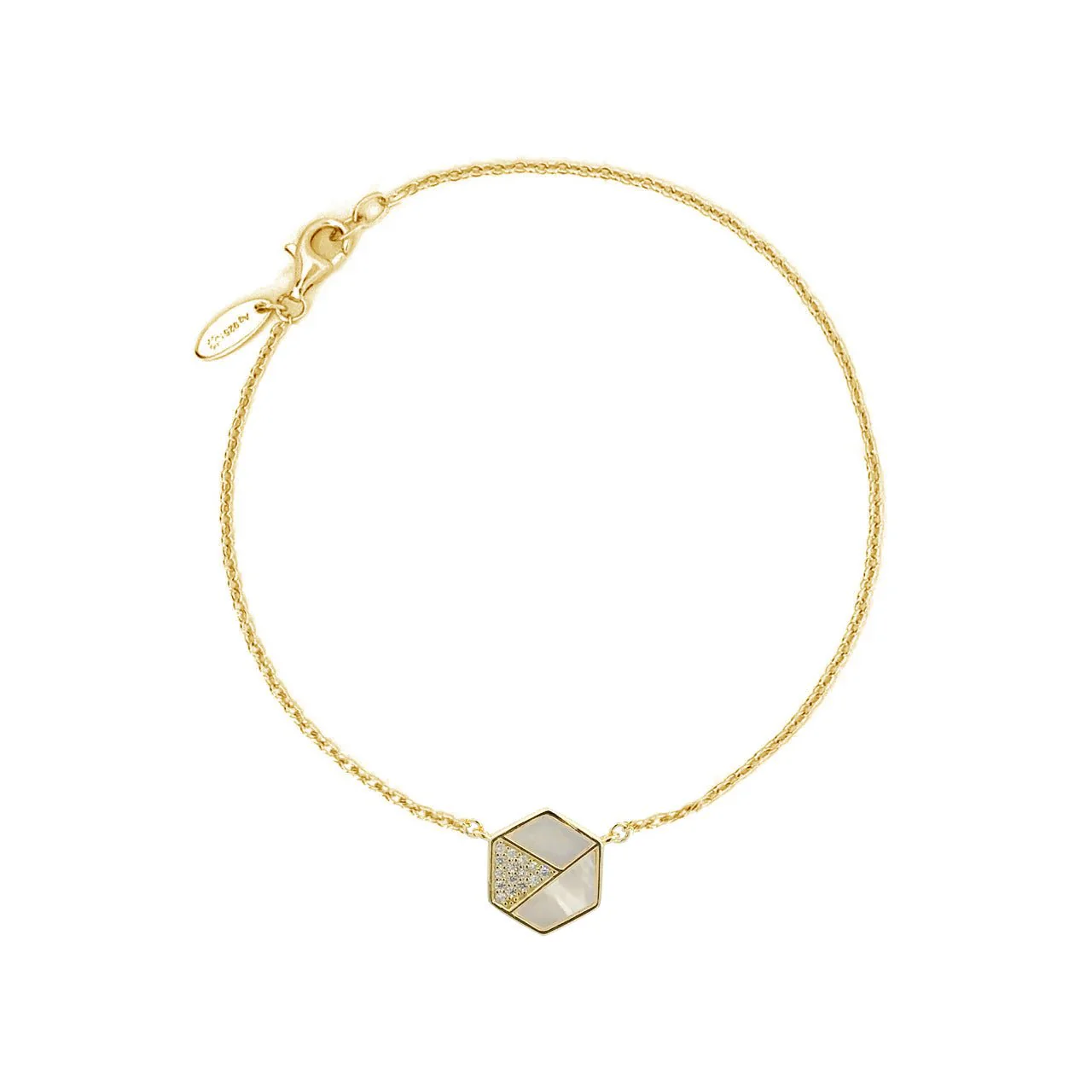 Shape Silver Bracelet - Image 3