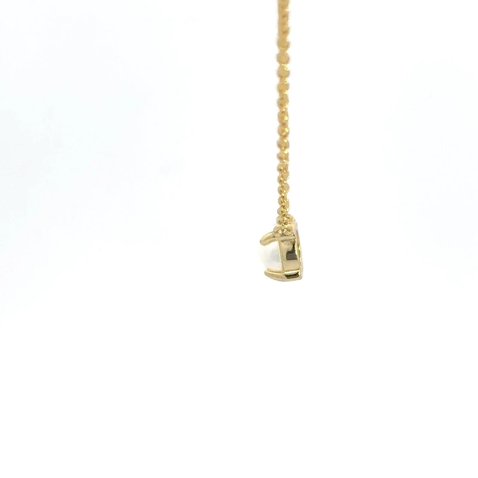Light Pearl Silver Necklace - Image 4