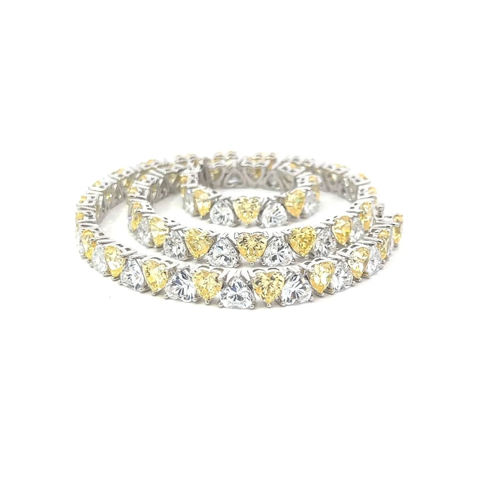 Heart Shaped Tennis Choker - Image 6