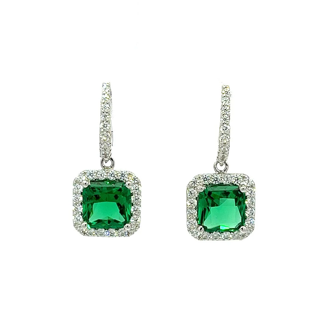 Square Leverback Earrings - Image 5