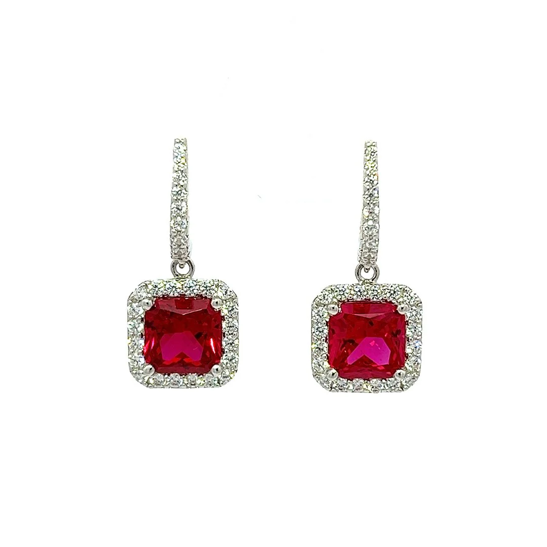 Square Leverback Earrings - Image 7