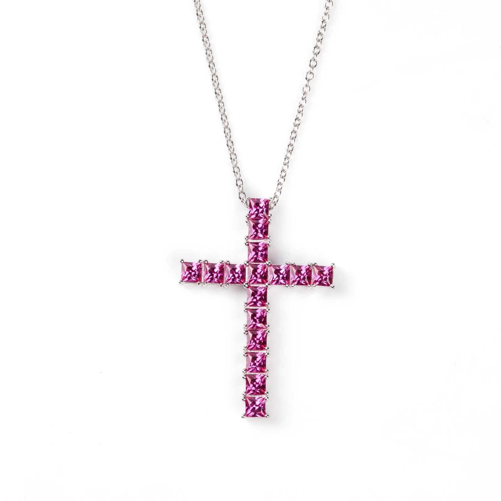 Fancy Silver Cross - Image 3